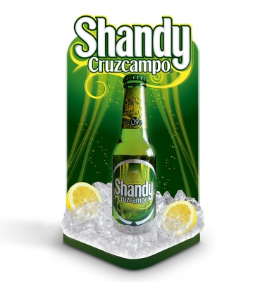 Expositor Shandy Cruzcampo