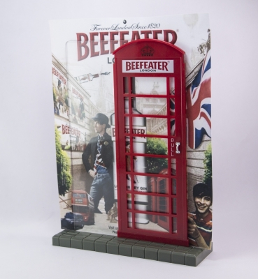 Portamenús Cabina Beefeater